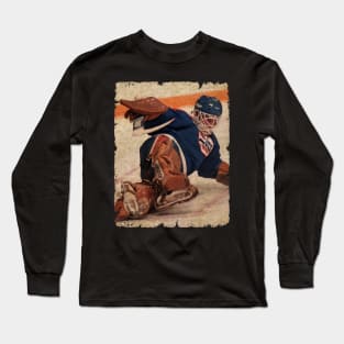 Brian Hayward - Winnipeg Jets, 1986 Long Sleeve T-Shirt